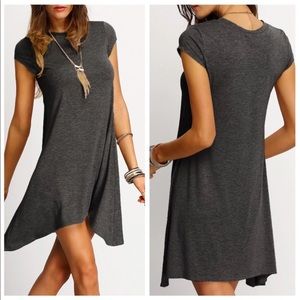 💕LAST 2!⭐️💕Gray Asymmetrical Casual Shift!